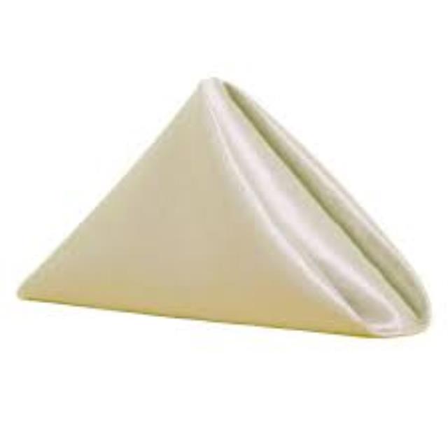 Rental store for Napkin Matte Satin Ivory in Lexington KY